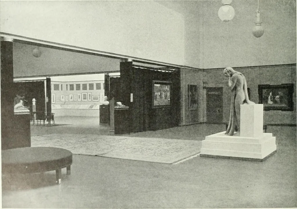 An illustration from Studio international, 1893, leaf 331