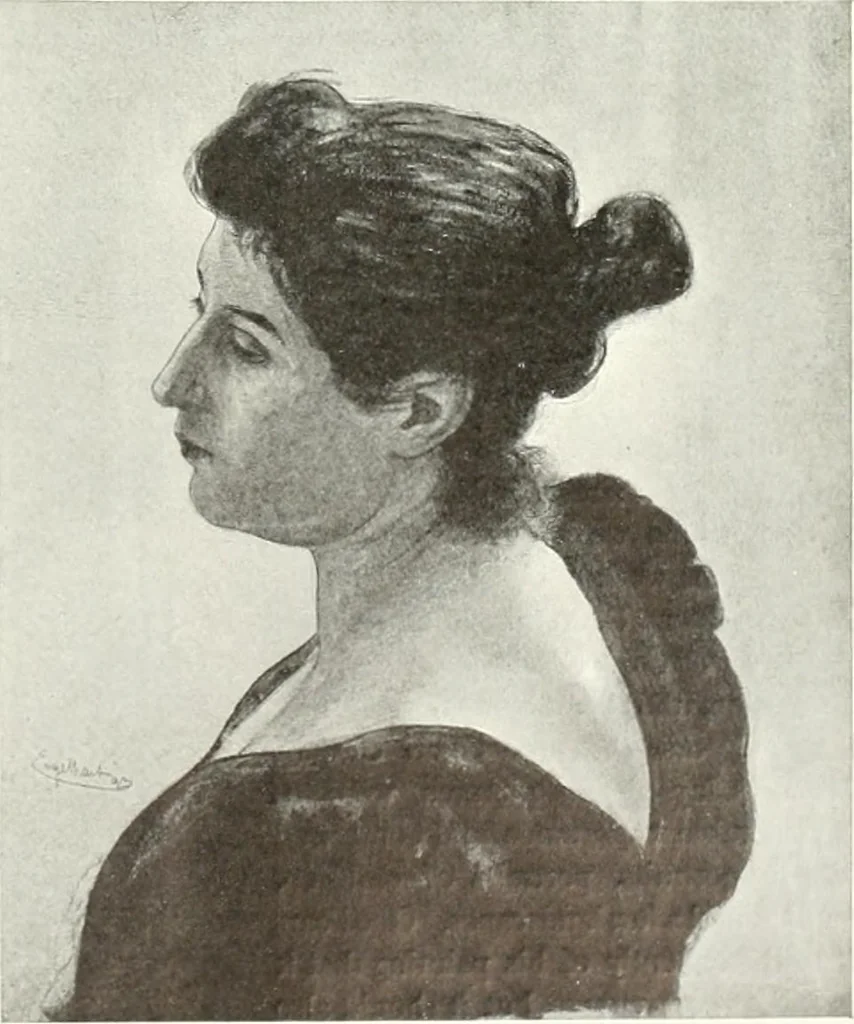An illustration from Studio international, 1893, leaf 334