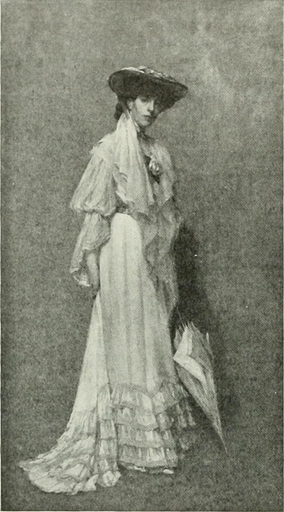 An illustration from Studio international, 1893, leaf 335