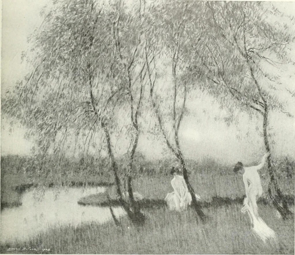 An illustration from Studio international, 1893, leaf 336