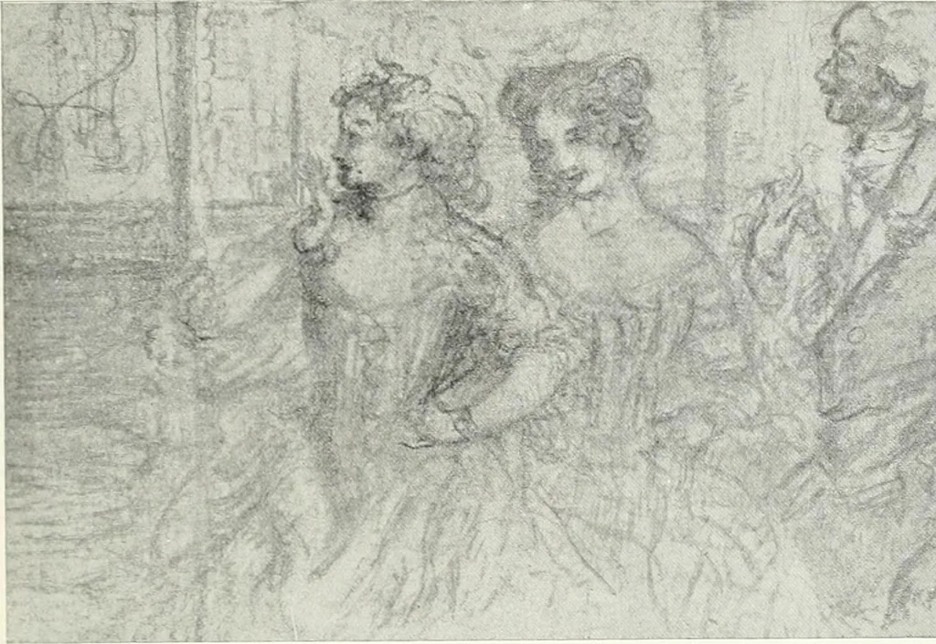 An illustration from Studio international, 1893, leaf 34
