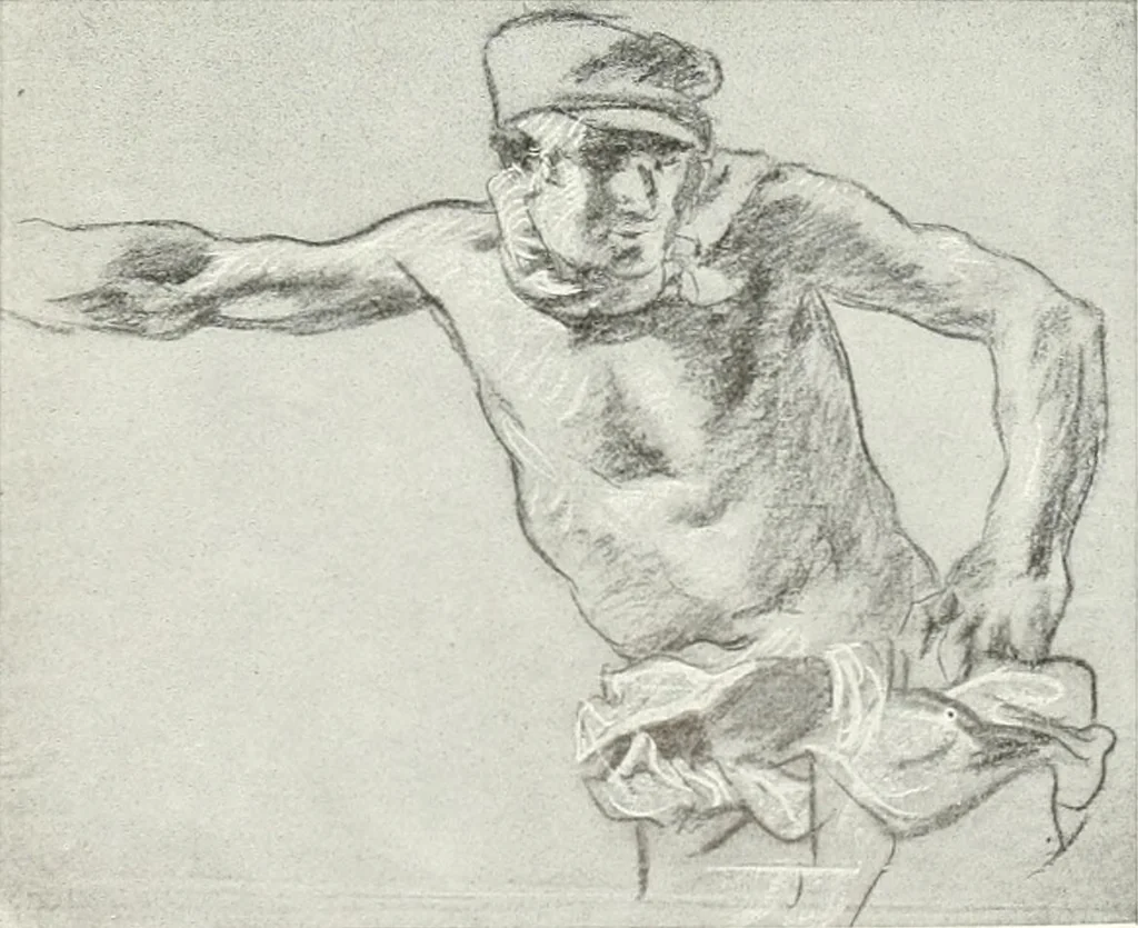 An illustration from Studio international, 1893, leaf 38