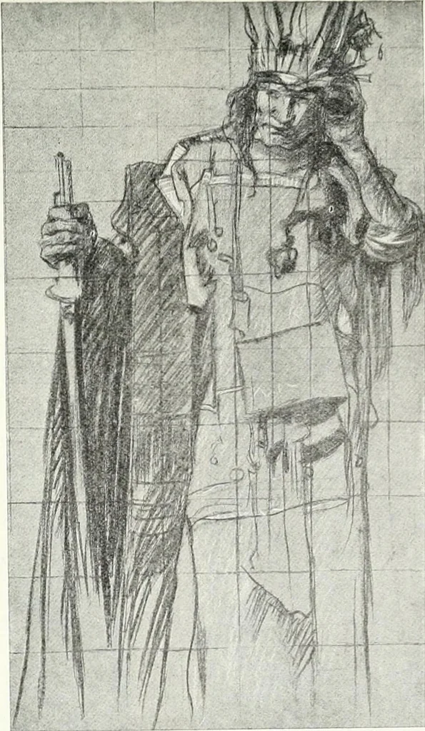 An illustration from Studio international, 1893, leaf 42