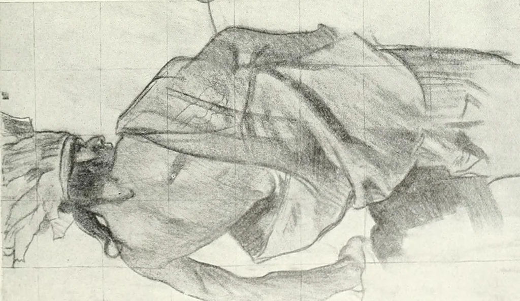 An illustration from Studio international, 1893, leaf 42