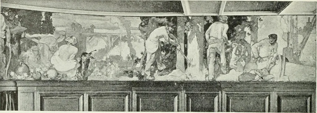 An illustration from Studio international, 1893, leaf 43