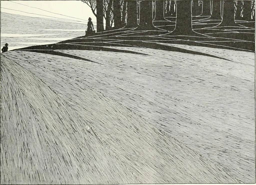 An illustration from Studio international, 1893, leaf 44