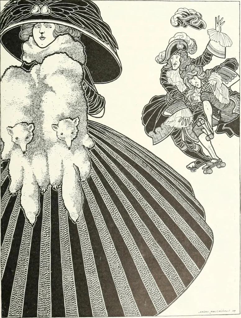 An illustration from Studio international, 1893, leaf 50