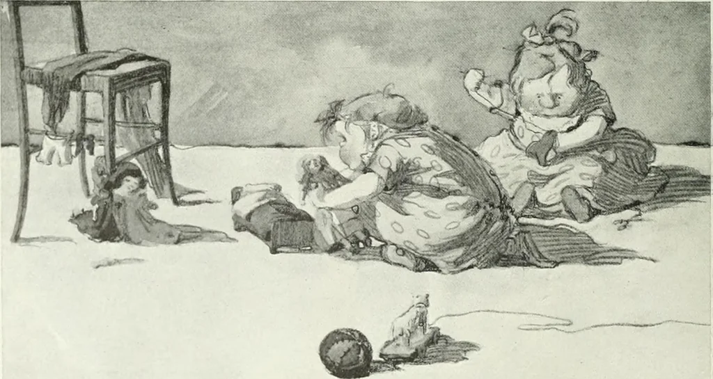 An illustration from Studio international, 1893, leaf 67