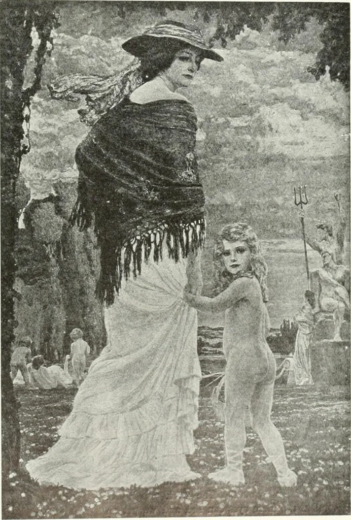 An illustration from Studio international, 1893, leaf 76