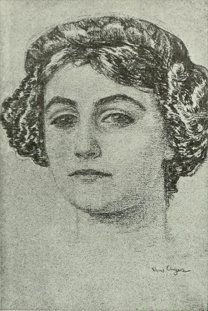 An illustration from Studio international, 1893, leaf 77