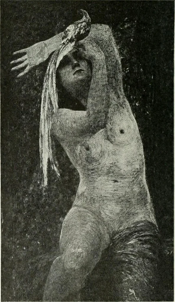 An illustration from Studio international, 1893, leaf 77