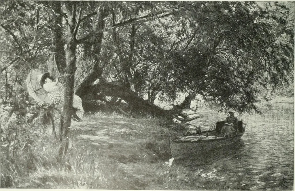 An illustration from Studio international, 1893, leaf 95