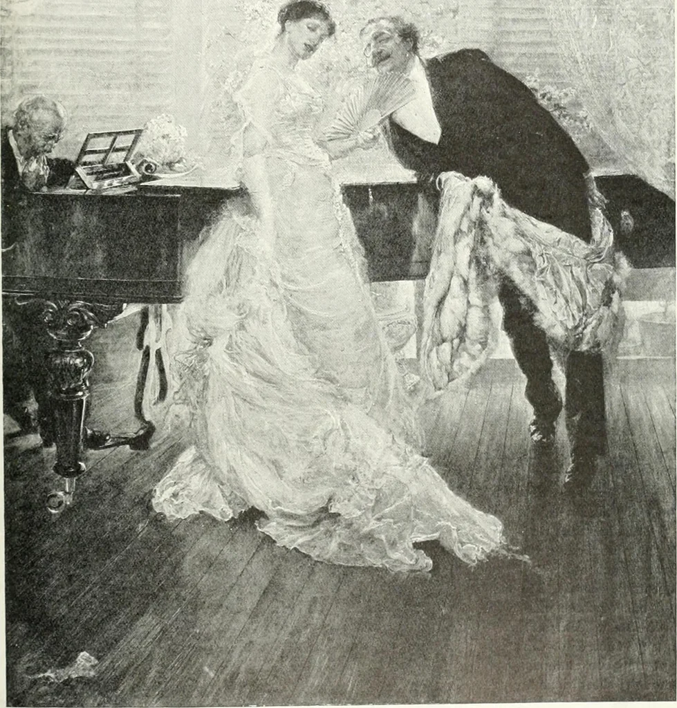 An illustration from Studio international, 1893, leaf 96