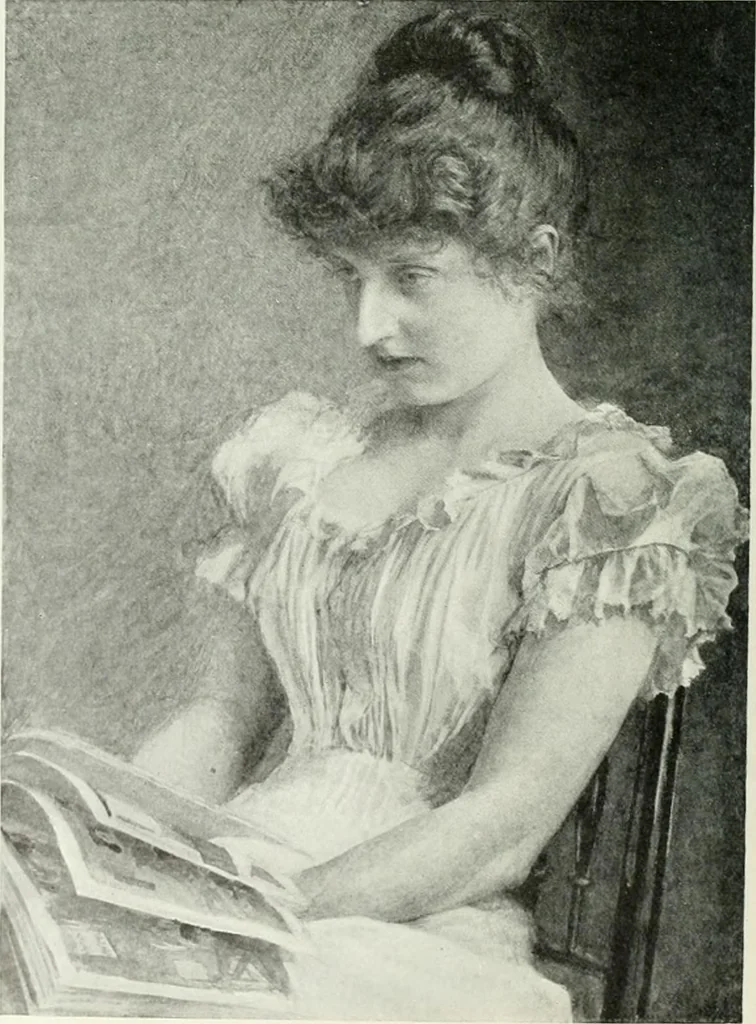 An illustration from Studio international, 1893, leaf 97