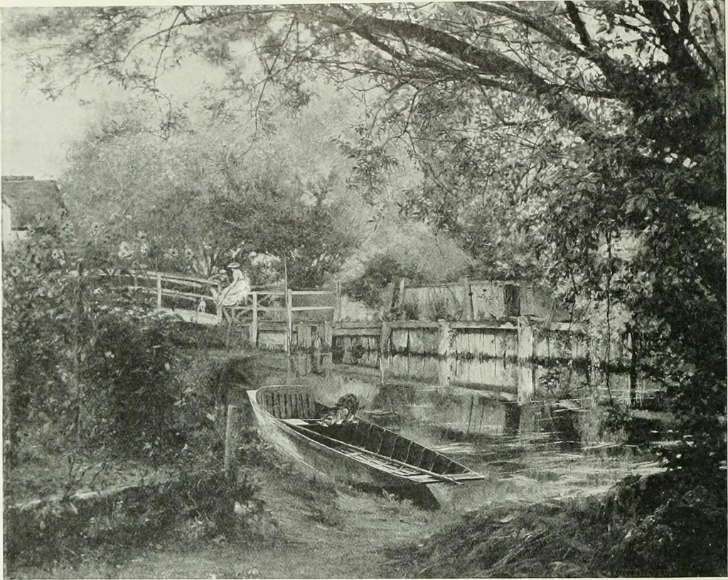 An illustration from Studio international, 1893, leaf 99