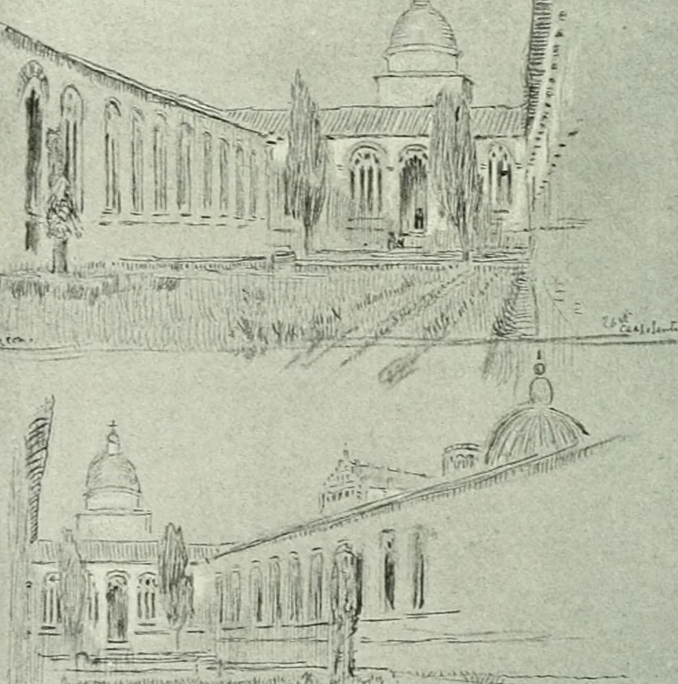 An illustration from Studio international, 1893, leaf 101
