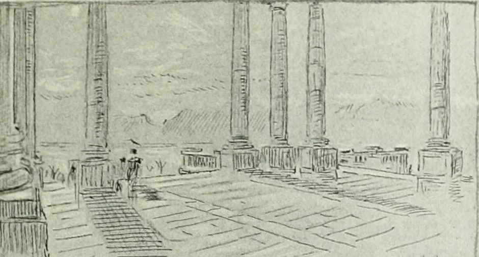 An illustration from Studio international, 1893, leaf 104