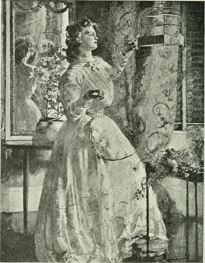 An illustration from Studio international, 1893, leaf 11