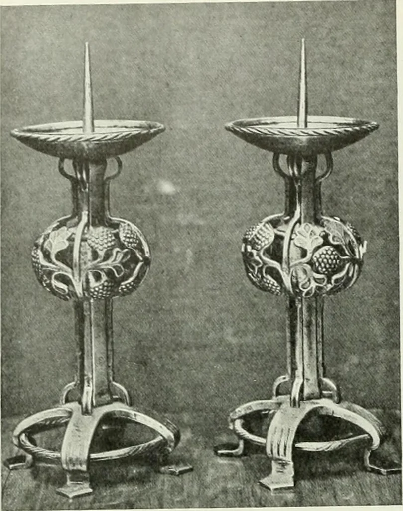 An illustration from Studio international, 1893, leaf 117