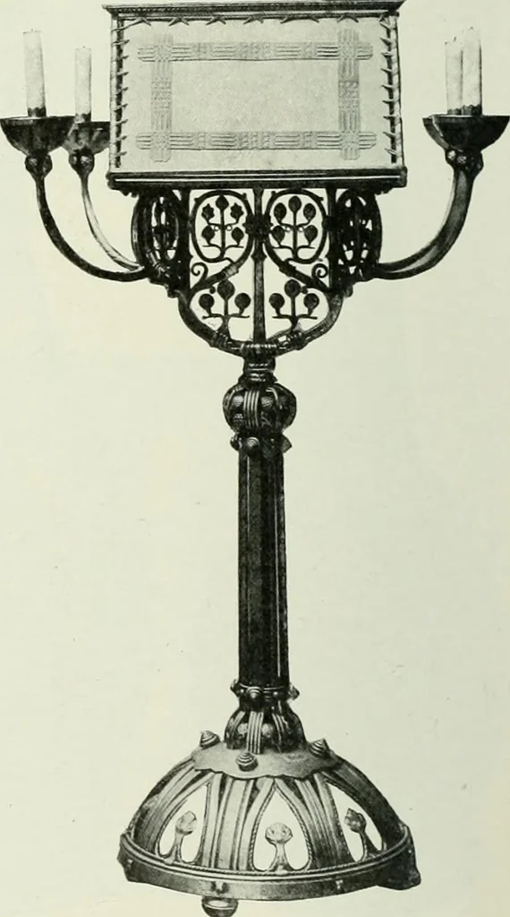 An illustration from Studio international, 1893, leaf 117