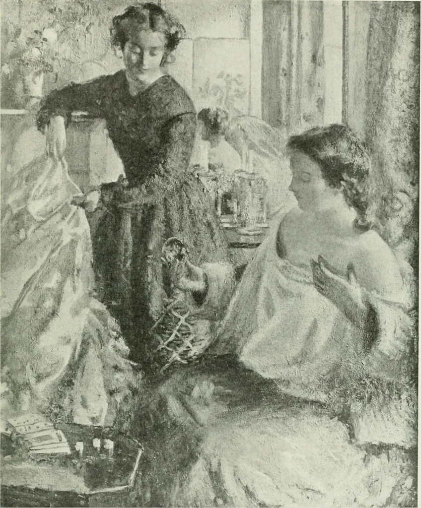 An illustration from Studio international, 1893, leaf 12