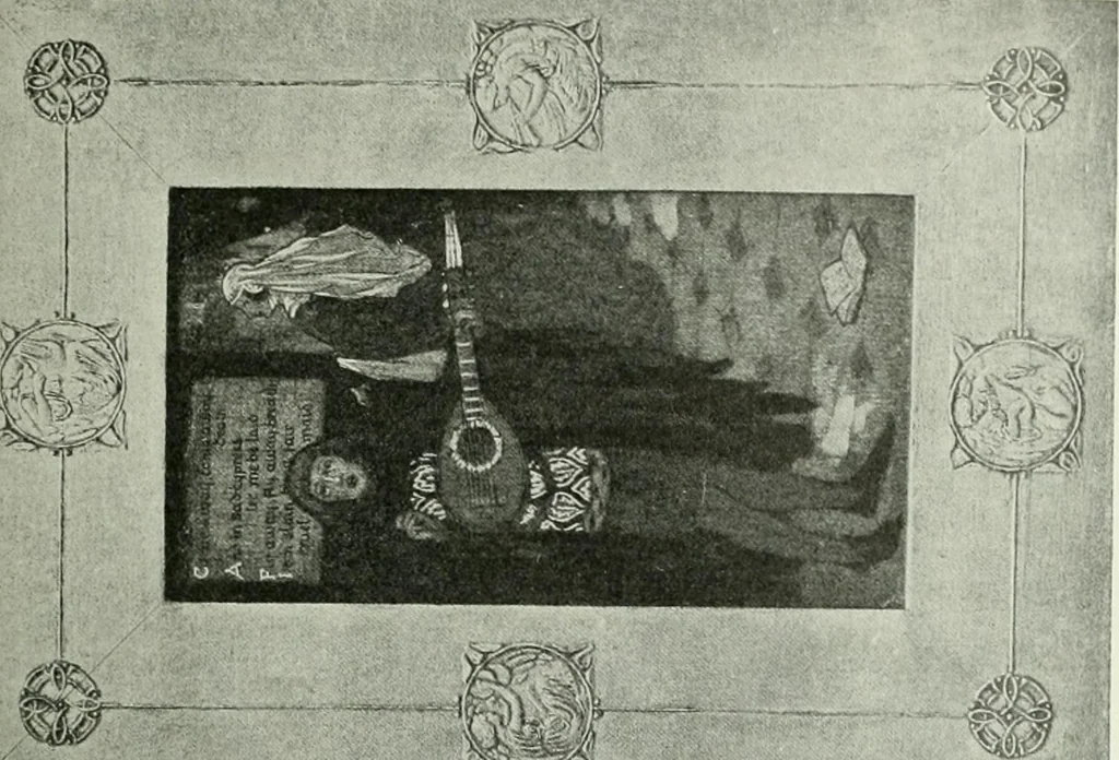 An illustration from Studio international, 1893, leaf 120