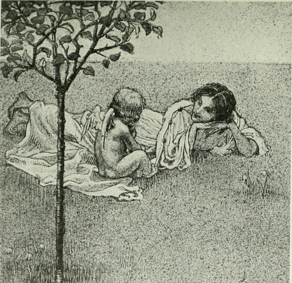An illustration from Studio international, 1893, leaf 120