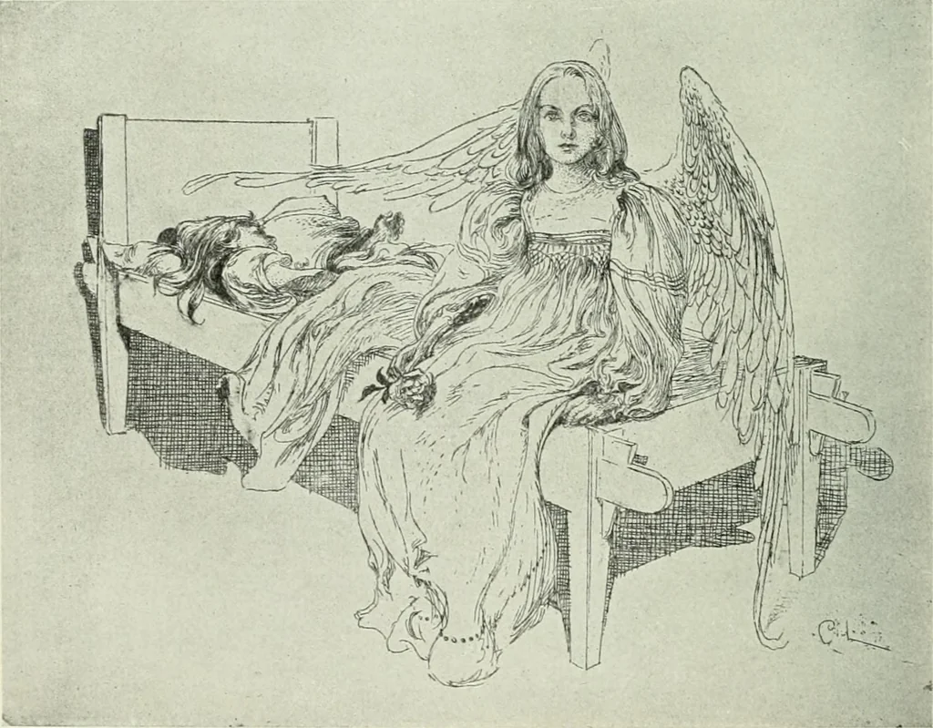 An illustration from Studio international, 1893, leaf 123