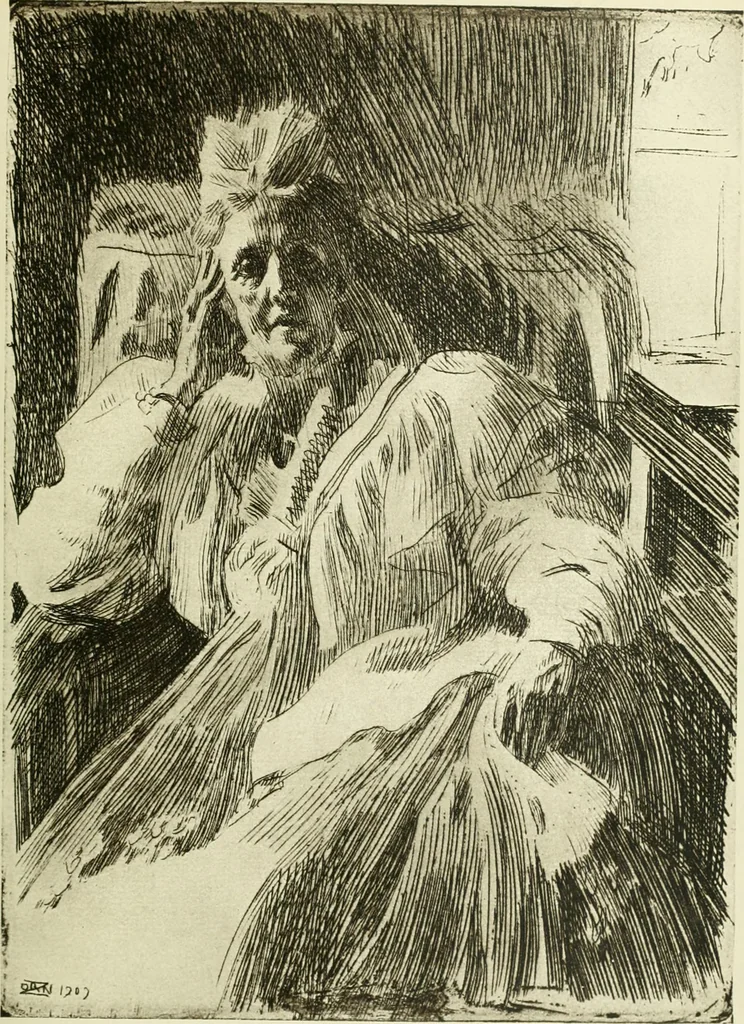 An illustration from Studio international, 1893, leaf 124