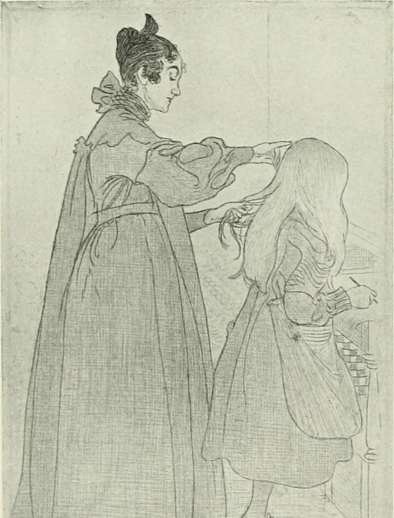 An illustration from Studio international, 1893, leaf 127