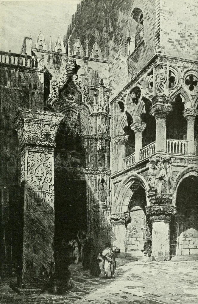 An illustration from Studio international, 1893, leaf 128