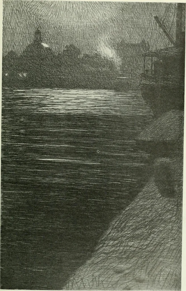 An illustration from Studio international, 1893, leaf 132