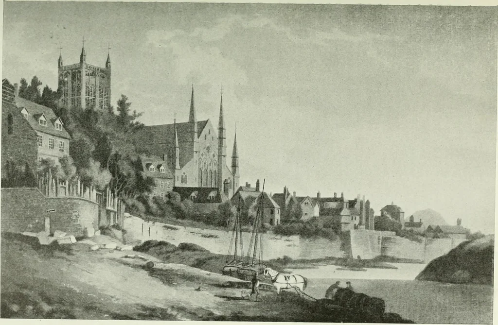 An illustration from Studio international, 1893, leaf 134