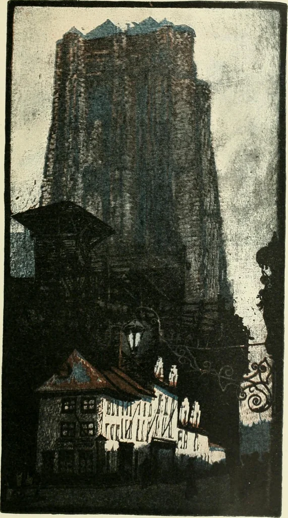 An illustration from Studio international, 1893, leaf 144