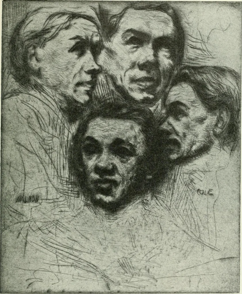 An illustration from Studio international, 1893, leaf 148