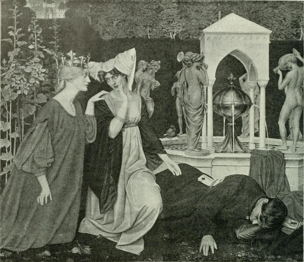 An illustration from Studio international, 1893, leaf 149