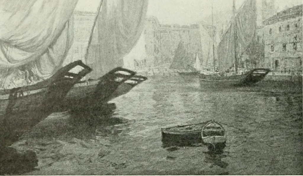 An illustration from Studio international, 1893, leaf 157