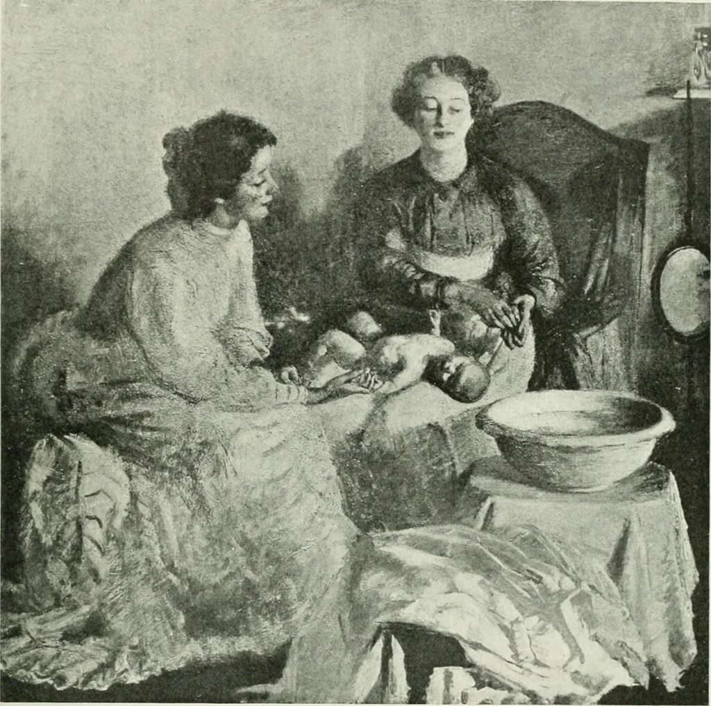 An illustration from Studio international, 1893, leaf 16