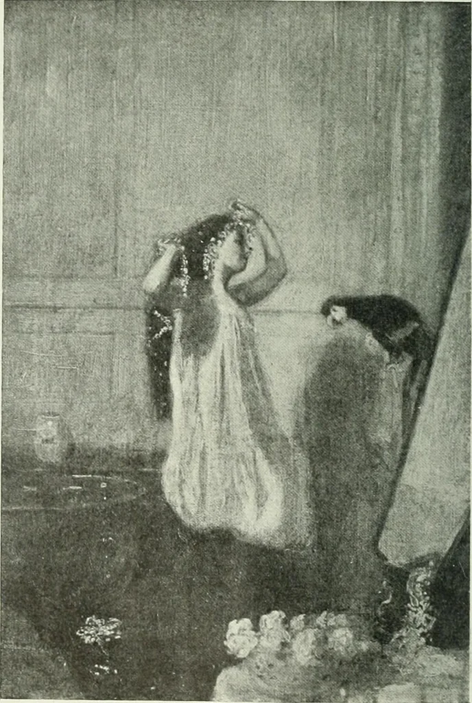 An illustration from Studio international, 1893, leaf 17
