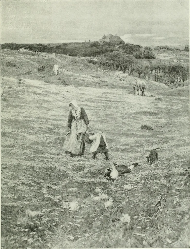 An illustration from Studio international, 1893, leaf 180