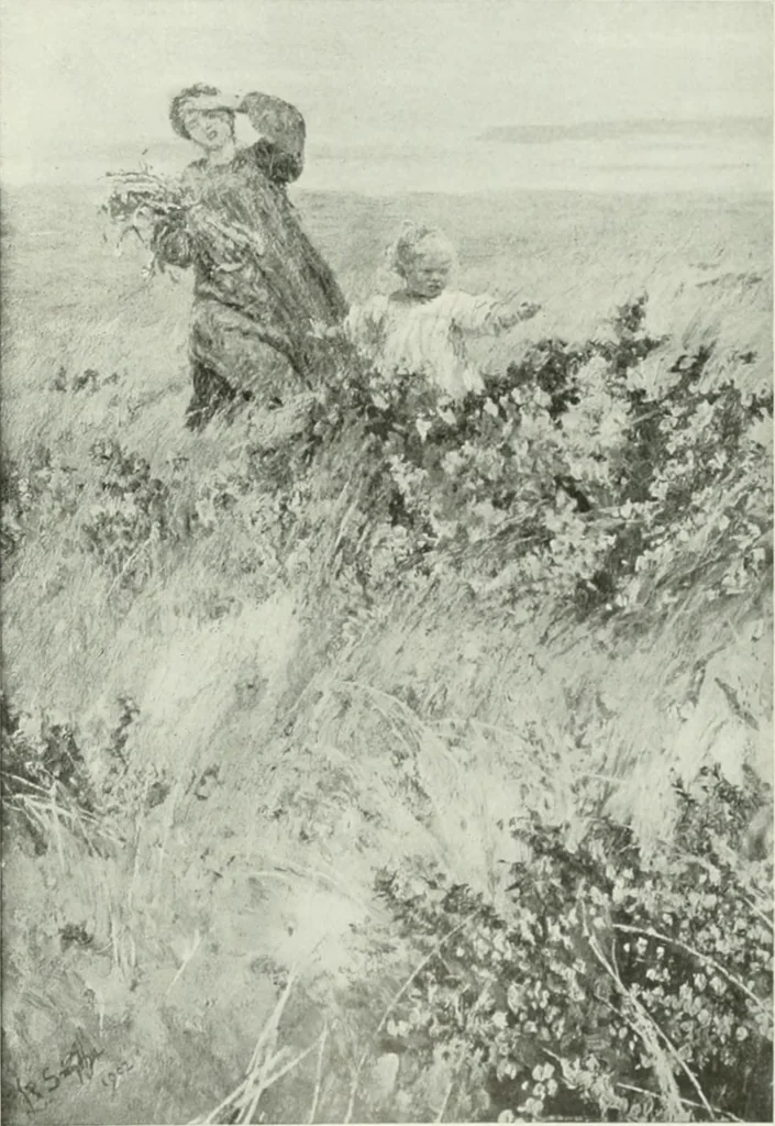 An illustration from Studio international, 1893, leaf 184
