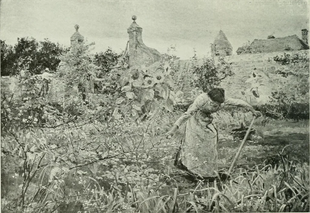 An illustration from Studio international, 1893, leaf 185