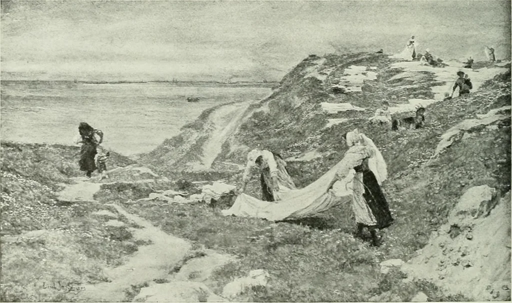 An illustration from Studio international, 1893, leaf 187