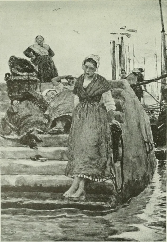 An illustration from Studio international, 1893, leaf 190