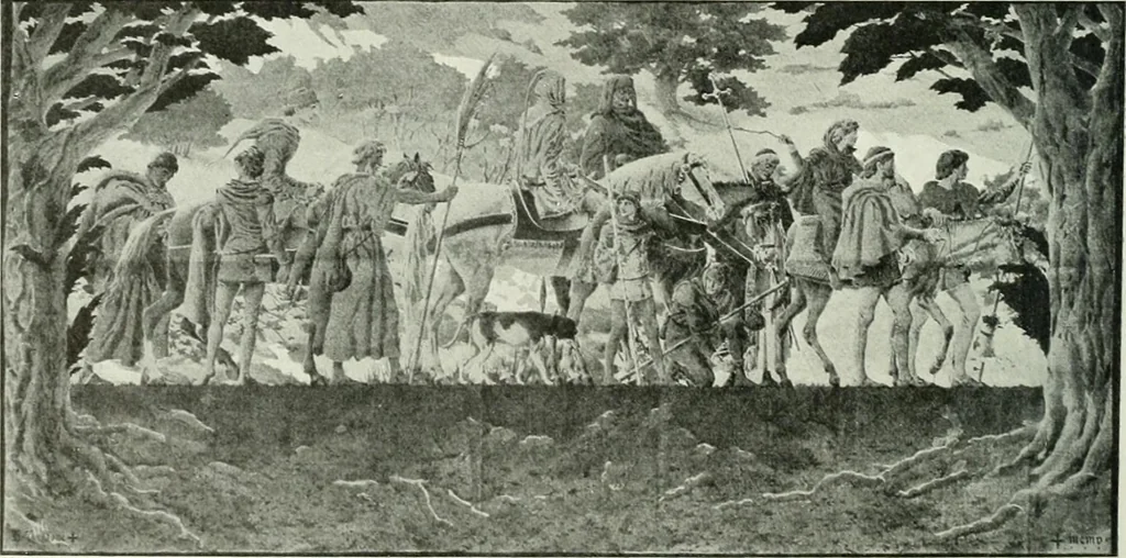 An illustration from Studio international, 1893, leaf 199