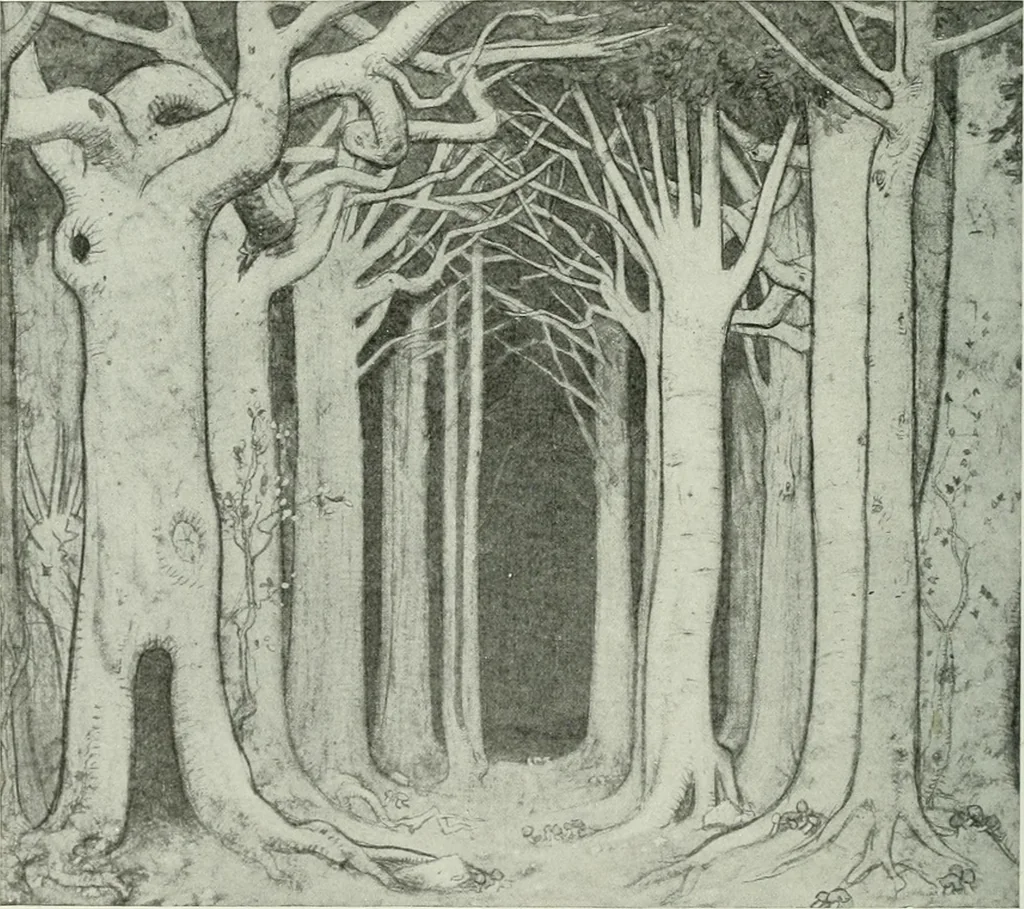 An illustration from Studio international, 1893, leaf 213