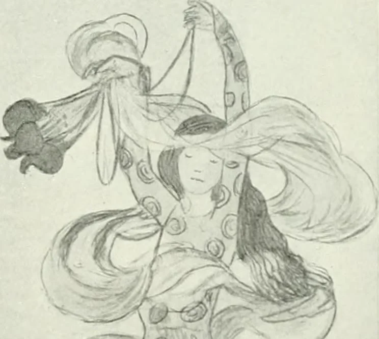 An illustration from Studio international, 1893, leaf 216