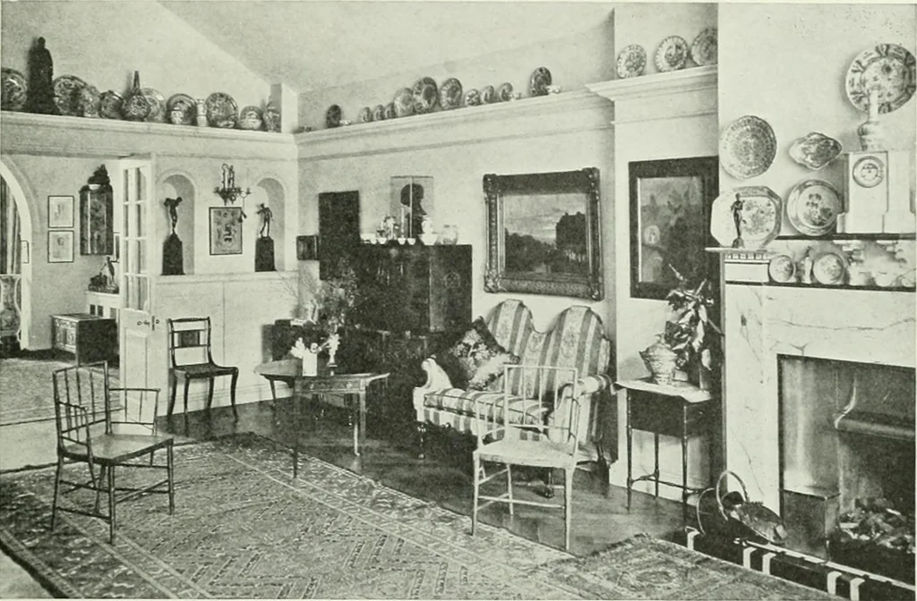 An illustration from Studio international, 1893, leaf 222