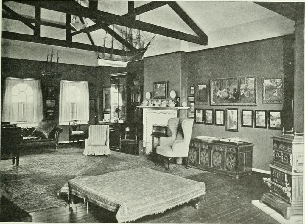 An illustration from Studio international, 1893, leaf 222