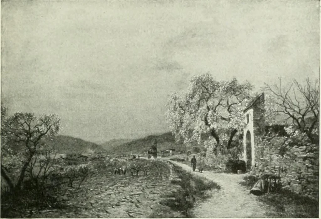 An illustration from Studio international, 1893, leaf 240